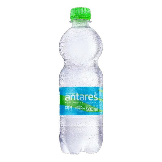 Água Mineral Antares Com Gás 500ml